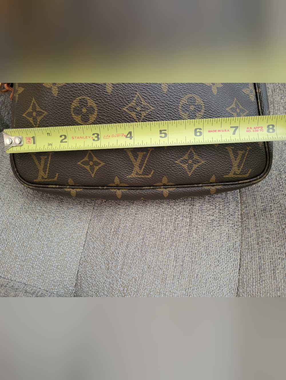 Louis Vuitton Brown Monogram Canvas Mini Bag with Gold Hardware - Picture 14 of 15